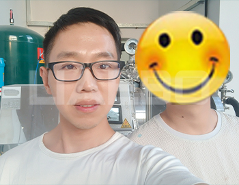 中山市某新材料有限公司15L砂磨機調(diào)試成功